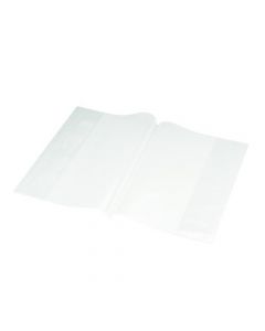 BRIGHT IDEAS PVC BOOK COVER CLEAR A4 250 MICRON (PACK OF 10) BI9000