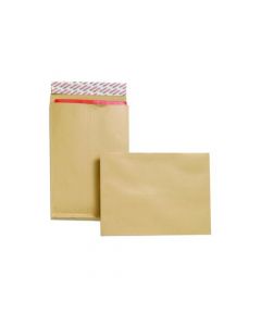 NEW GUARDIAN C4 ENVELOPES GUSSET PEEL/SEAL MANILLA (PACK OF 25) F27666