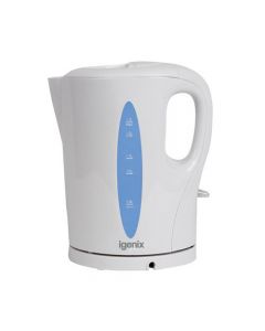 WHITE 1.7 LITRE 2200W CORDLESS JUG KETTLE (REMOVABLE LIMESCALE FILTER)
