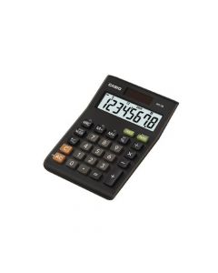 CASIO 8-DIGIT TAX AND CURRENCY CALCULATOR BLACK MS-8B
