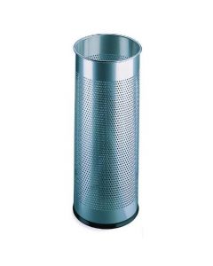 UMBRELLA/WASTE BIN PERFORATED SILVER 310253