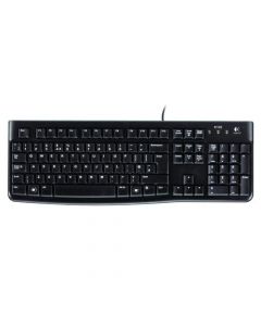 LOGITECH K120 BUSINESS KEYBOARD BLACK (SPILL RESISTANT WITH LOW PROFILE, QUIET KEYS) 920-002524