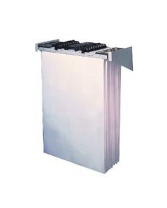 VISTAPLAN WALL CARRIER A0 GREY 10 HANGER CAPACITY WA0