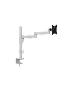M100 SINGLE MONITOR ARM - WHITE