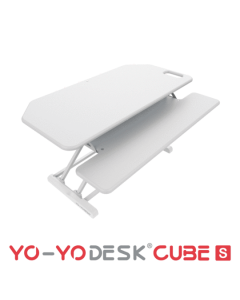 YO-YO STANDING DESK SLIM CUBE WHITE