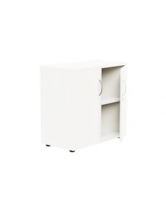 KITO CLOSED STORAGE 770MM - 2 LEVEL - WHITE