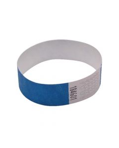 ANNOUNCE WRIST BAND 19MM BLUE (PACK OF 1000) AA01835