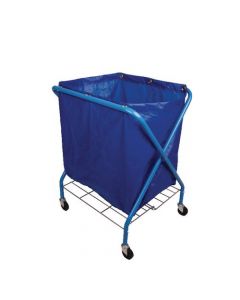 FOLDING WASTE CART WITH VINYL BAG MWFWCS01L