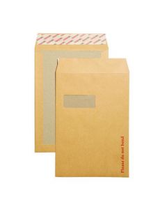 NEW GUARDIAN C4 ENVELOPE WINDOW BOARDBACK MANILLA (PACK OF 125) B26526