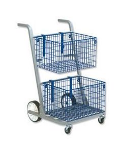VERSAPAK MAJOR MAIL TROLLEY SILVER MT2SIL