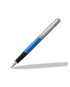 PARKER JOTTER BLUE BARREL FOUNTAIN PEN (PACK OF 1)