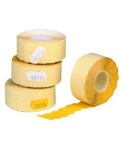 AVERY SINGLE-LINE PRICE MARKING LABEL YEL 12X26MM(PACK OF 15000)YR1226