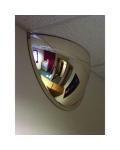 SECURIKEY CONVEX HALF FACE DOME MIRROR 600 X 300MM M18535H