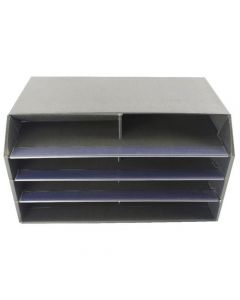 Q-CONNECT MAIL SORTER BLACK (495 X 315 X 280MM) KF01039