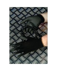 POLYCO GH100 PU COATED SIZE 9 NYLON GLOVE BLACK GH0009 (PAIR)