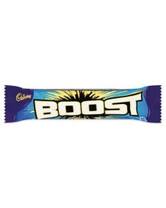 CADBURY BOOST 48.5G PER BAR, NO ARTIFICAL COLOURS (PACK OF 48 BARS) 100129