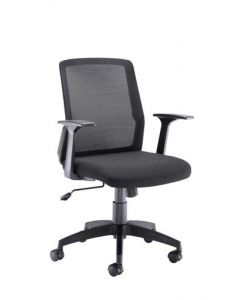 DENALI MID BACK MESH OPERATORS CHAIR BLACK