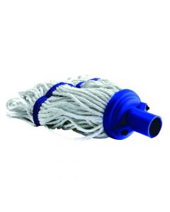180G HYGIENE SOCKET MOP HEAD BLUE 103061BU (PACK OF 1)