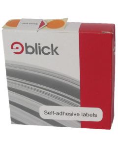BLICK LABELS IN DISPENSERS ROUND 19MM BLUE (PACK OF 1280) RS011453