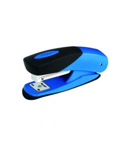 REXEL CHOICES MATADOR HALF STRIP STAPLER BLUE 2115689