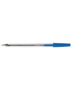 Q-CONNECT MEDIUM BLUE BALLPOINT PEN (PACK OF 50) KF26039
