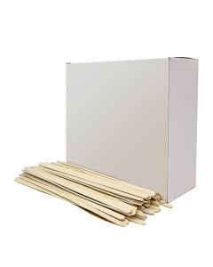7" (178MM) WOODEN COFFEE/TEA STIRRERS. (PACK OF 1,000 STIRRERS)