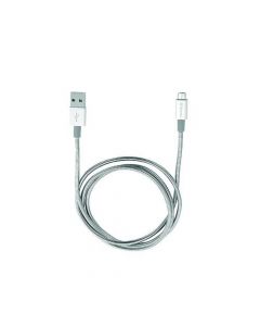 VERBATIM SYNC AND CHARGE MICRO B USB CABLE 100CM SILVER 48862 (PACK OF 1)