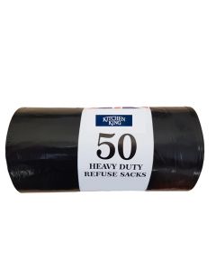 KITCHEN KING HEAVY DUTY SACKS  (PACK OF 50)