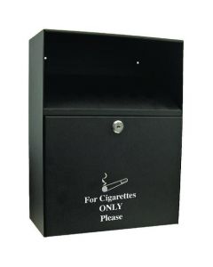 Q-CONNECT ASH BIN BLACK 7 LITRE KF04386