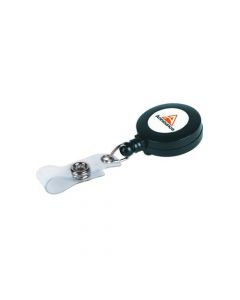 ANNOUNCE BADGE REEL 660MM CHARCOAL (PACK OF 10) PV03304