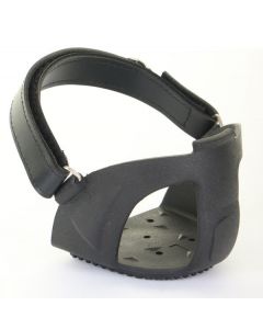 BEESWIFT LETZ-U-GRIP HEEL GRIP TPE BLACK L (PACK OF 1)