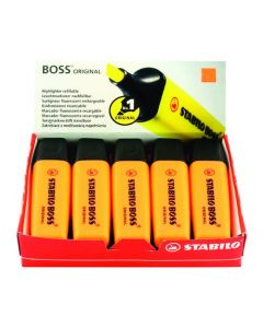 STABILO BOSS ORIGINAL HIGHLIGHTER ORANGE (PACK OF 10) 70/54/10
