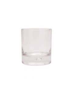 CLEAR SQUAT TUMBLER DRINKING GLASS 33CL (PACK OF 6 GLASSES) 301022