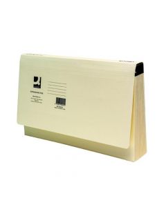Q-CONNECT EXPANDING FILE FOOLSCAP A-Z MANILLA KF22001