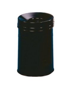 WASTE BIN 30.9 LITRE FIRE EXTINGUISHING LID BLACK 309588
