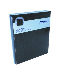 FILOFAX METROPOL ORGANISER A4 BLACK 026921