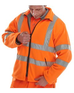BEESWIFT CARNOUSTIE FLEECE JACKET ORANGE L (PACK OF 1)