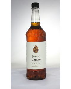 SIMPLY HAZELNUT SYRUP 1 LITRE