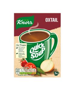 KNORR QUICK SOUP OXTAIL 3 PORTIONS (PACK OF 12)