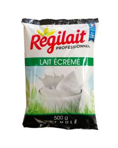 PREMIUM REGILAIT 100% SKIMMED MILK GRANULES COMBINED WITH A GOOD COFFEE FOR A PERFECT DRINK. (PACK OF 500G)