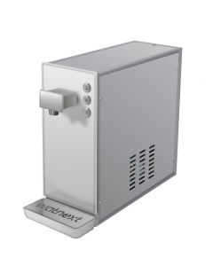 THE WATPRO 50 COUNTER-TOP MAINS FED WATER COOLER WHITE. CAPACITY 20-30 LITRES PER HOUR.