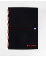BLACK N' RED A-Z WIREBOUND HARDBACK NOTEBOOK A4 (PACK OF 5) 100080232