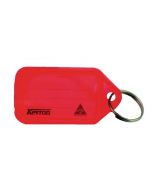 KEVRON PLASTIC CLICKTAG KEY TAG RED (PACK OF 100) ID5RED100