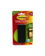 3M COMMAND LARGE PICTURE HANGING STRIPS BLACK (PACK OF 4) 17206BLK