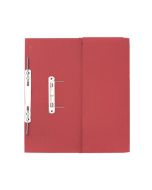 EXACOMPTA GUILDHALL TRANSFER SPIRAL POCKET FILE 315GSM FOOLSCAP RED (PACK OF 25 FILES) 349-RED