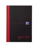 BLACK N' RED CASEBOUND HARDBACK NOTEBOOK 192 PAGES A6 (PACK OF 5) 100080429