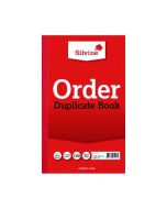 SILVINE DUPLICATE ORDER BOOK 210X127MM (PACK OF 6) 610