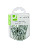 Q-CONNECT PAPERCLIPS SERRATED 50MM (PACK OF 400 CLIPS) KF02025Q