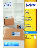 AVERY INKJ LABEL 199.6X143.5MM 2 PER SHEET WHITE (PACK OF 200) J8168-100 (PACK OF 100 SHEETS)