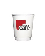 MYCAFE 8OZ DOUBLE WALL HOT CUPS (PACK OF 500 CUPS) HVDWPA08V